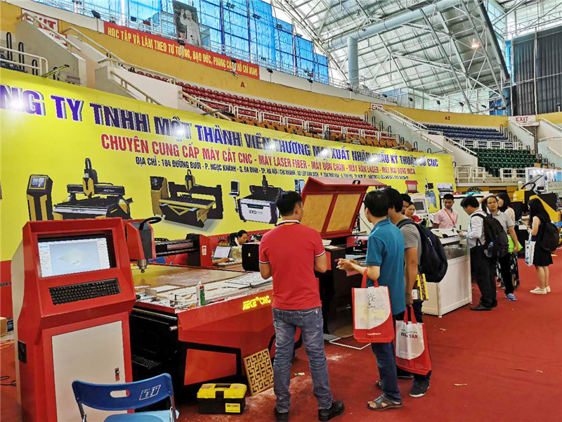 乐鱼数控参加2018年8月越南展会